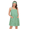 2 In 1 Towel Dress with Pockets (Headband Included) - ZapFair.co