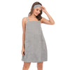 2 In 1 Towel Dress with Pockets (Headband Included) - ZapFair.co