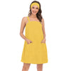 2 In 1 Towel Dress with Pockets (Headband Included) - ZapFair.co